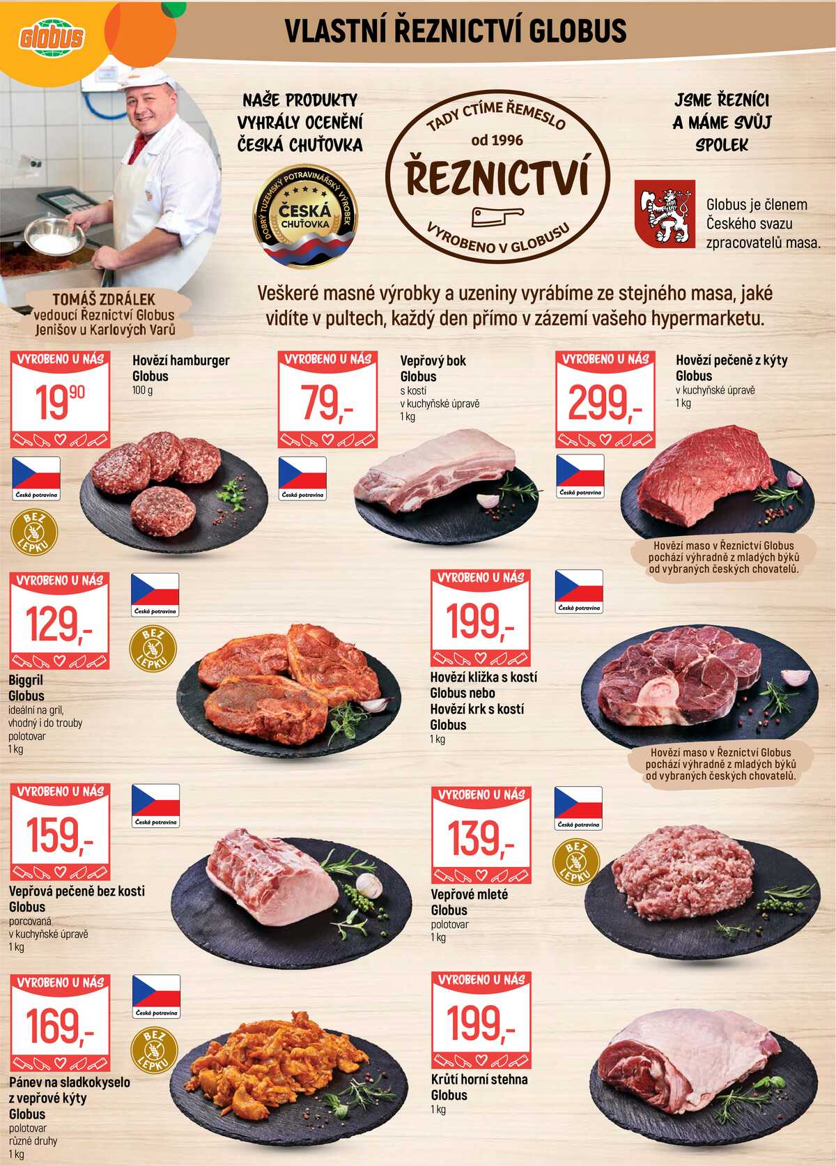 Akční leták Globus 12.8. - 18.8.2026 - Globus Jenišov u Karlových Varů strana 5