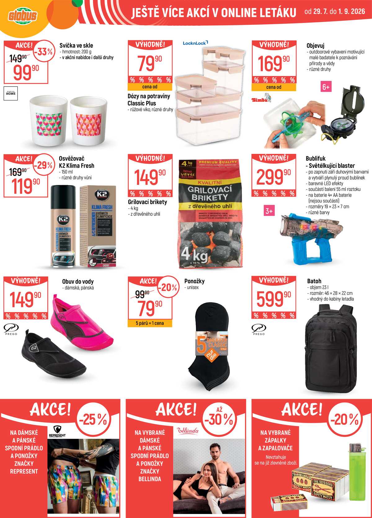 Akční leták Globus 12.8. - 18.8.2026 - Globus Jenišov u Karlových Varů strana 48