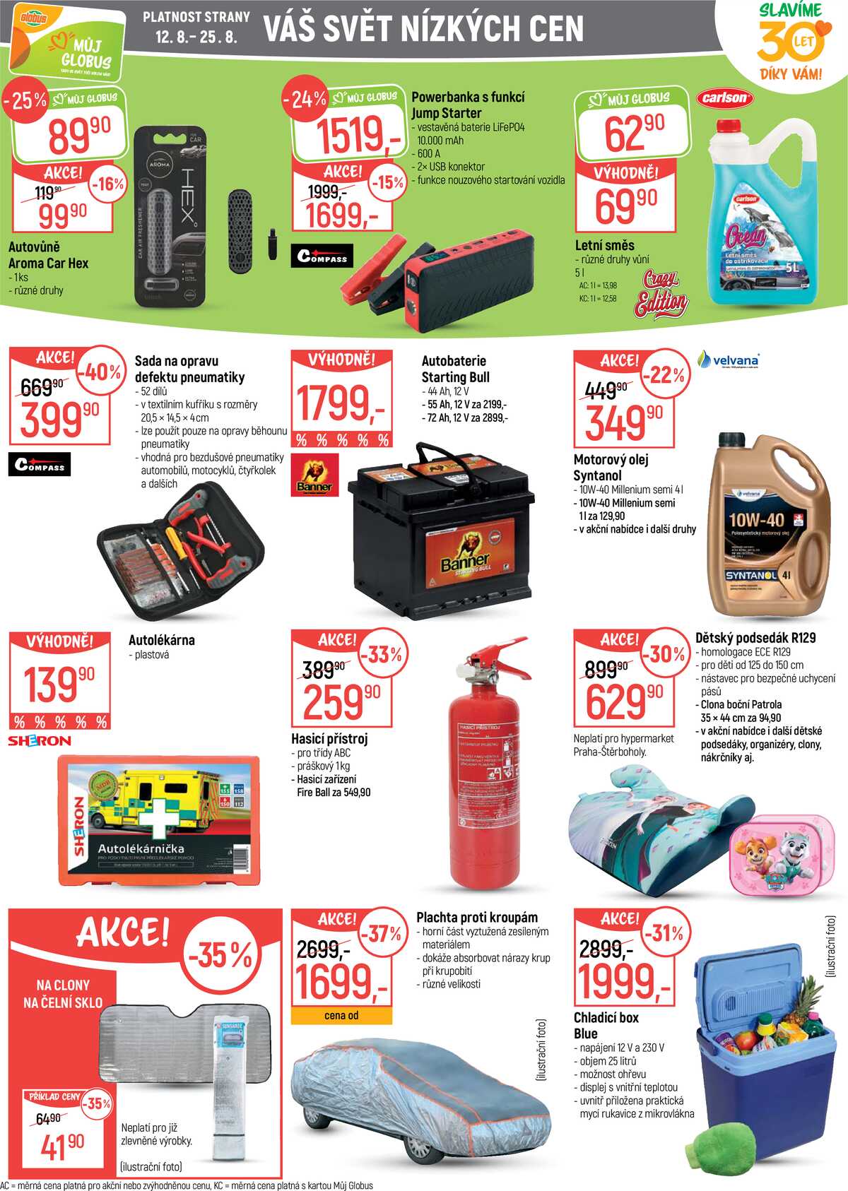 Akční leták Globus 12.8. - 18.8.2026 - Globus Liberec strana 40