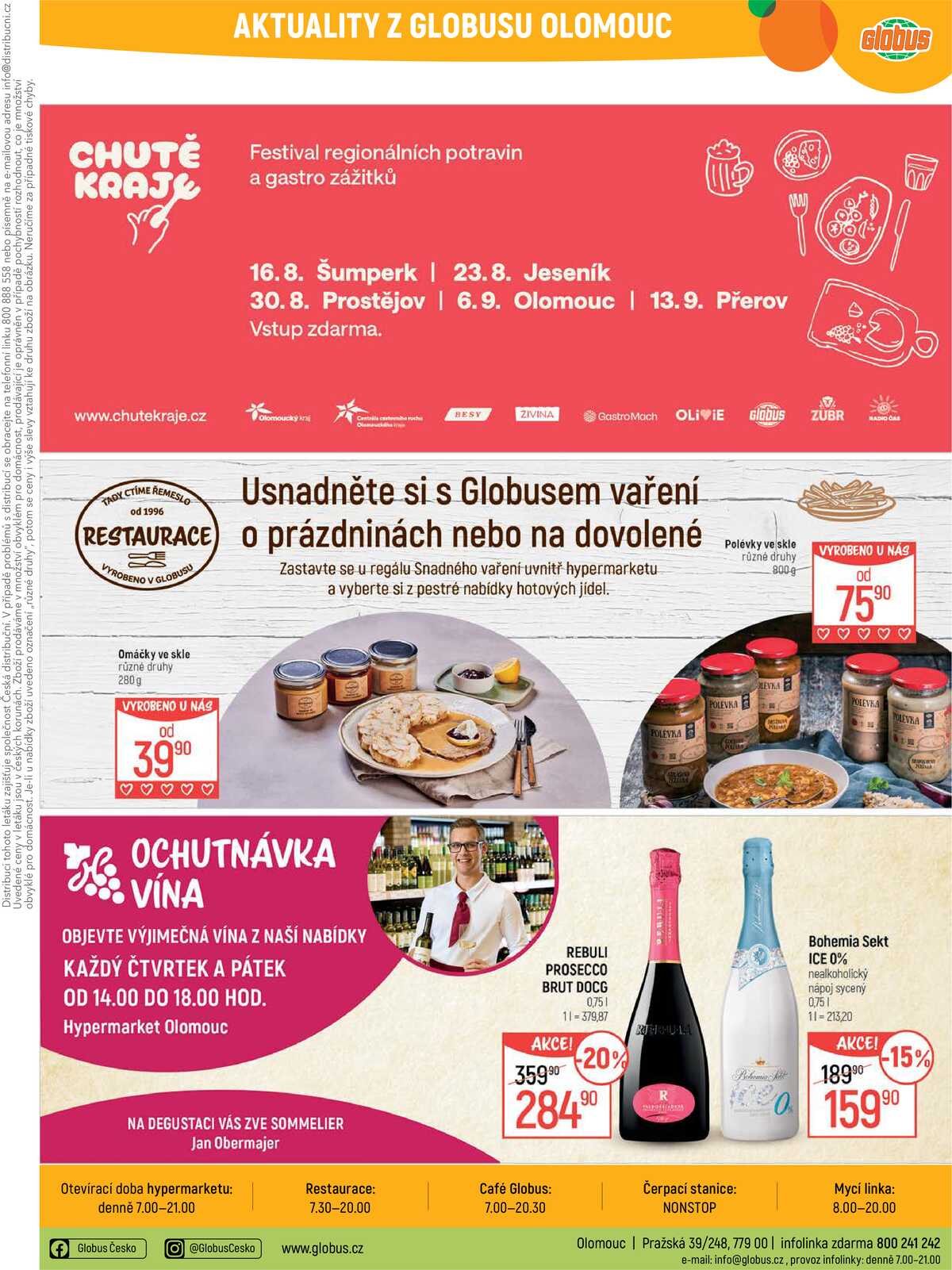 Akční leták Globus 12.8. - 18.8.2026 - Globus Olomouc strana 42