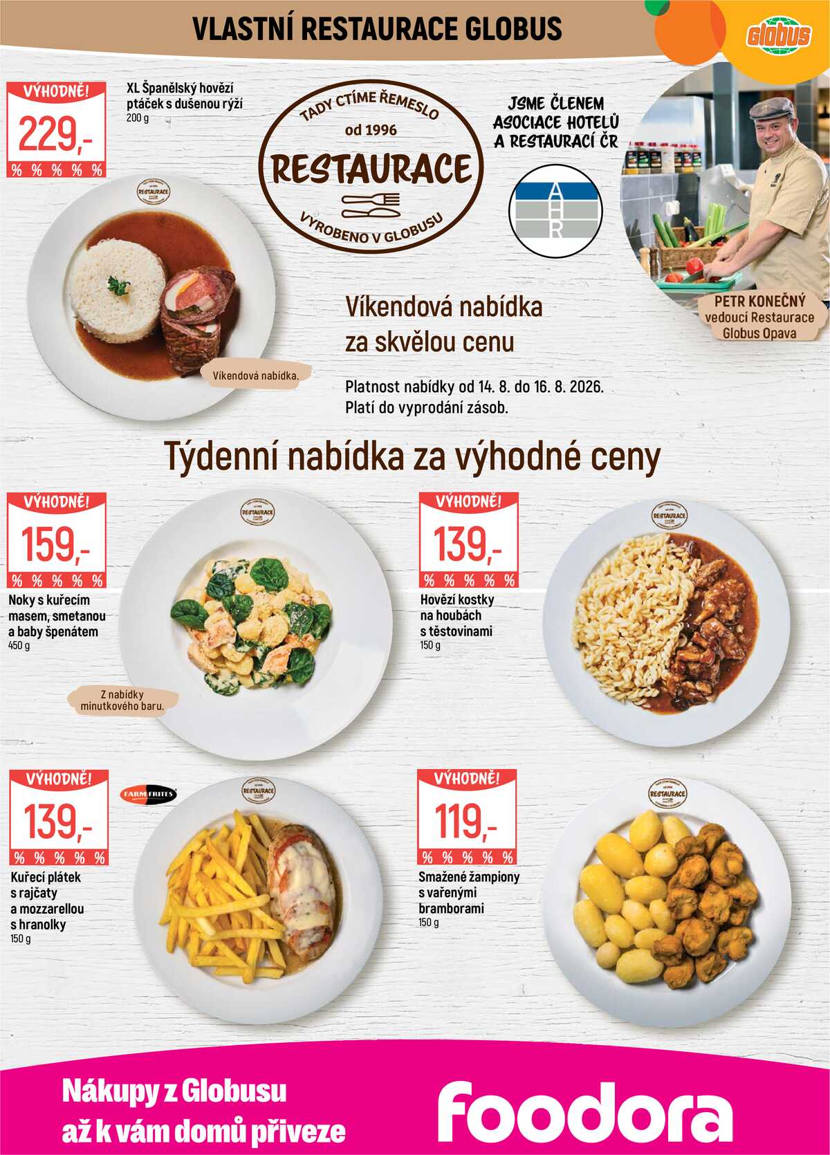 Akční leták Globus 12.8. - 18.8.2026 - Globus Opava strana 8