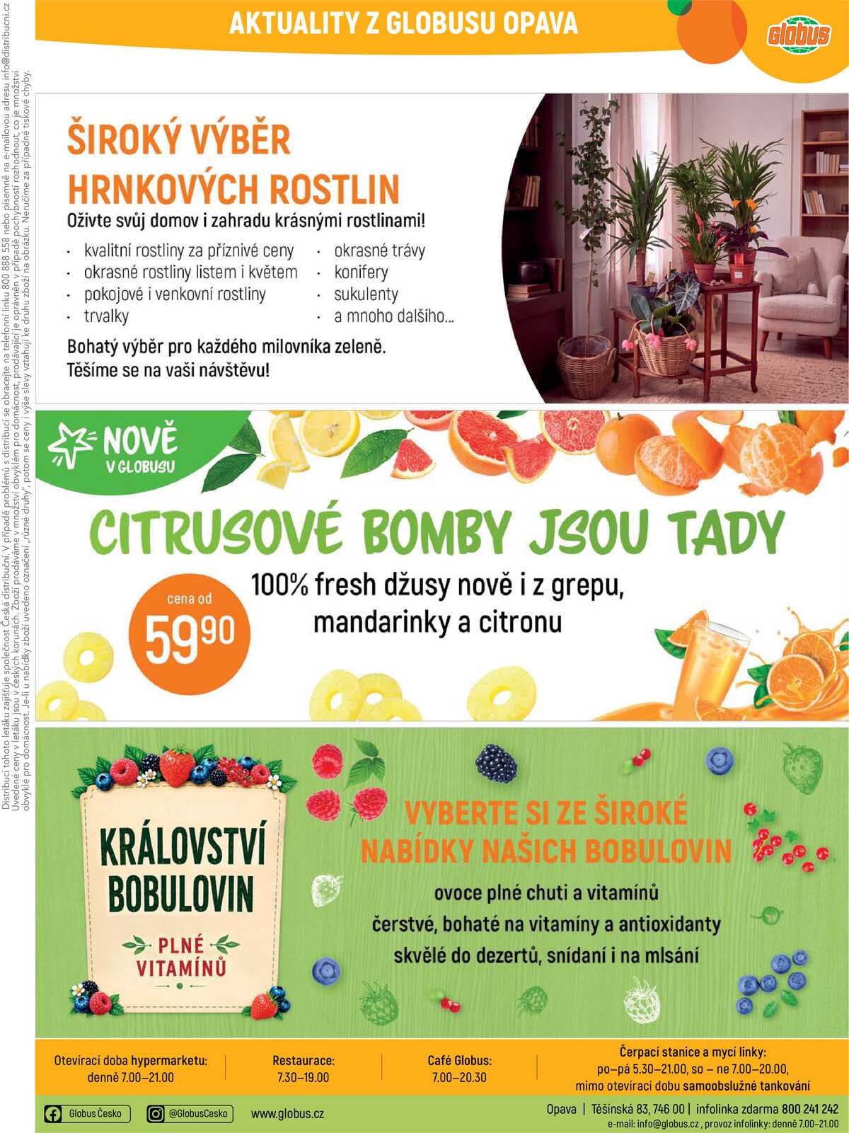 Akční leták Globus 12.8. - 18.8.2026 - Globus Opava strana 42