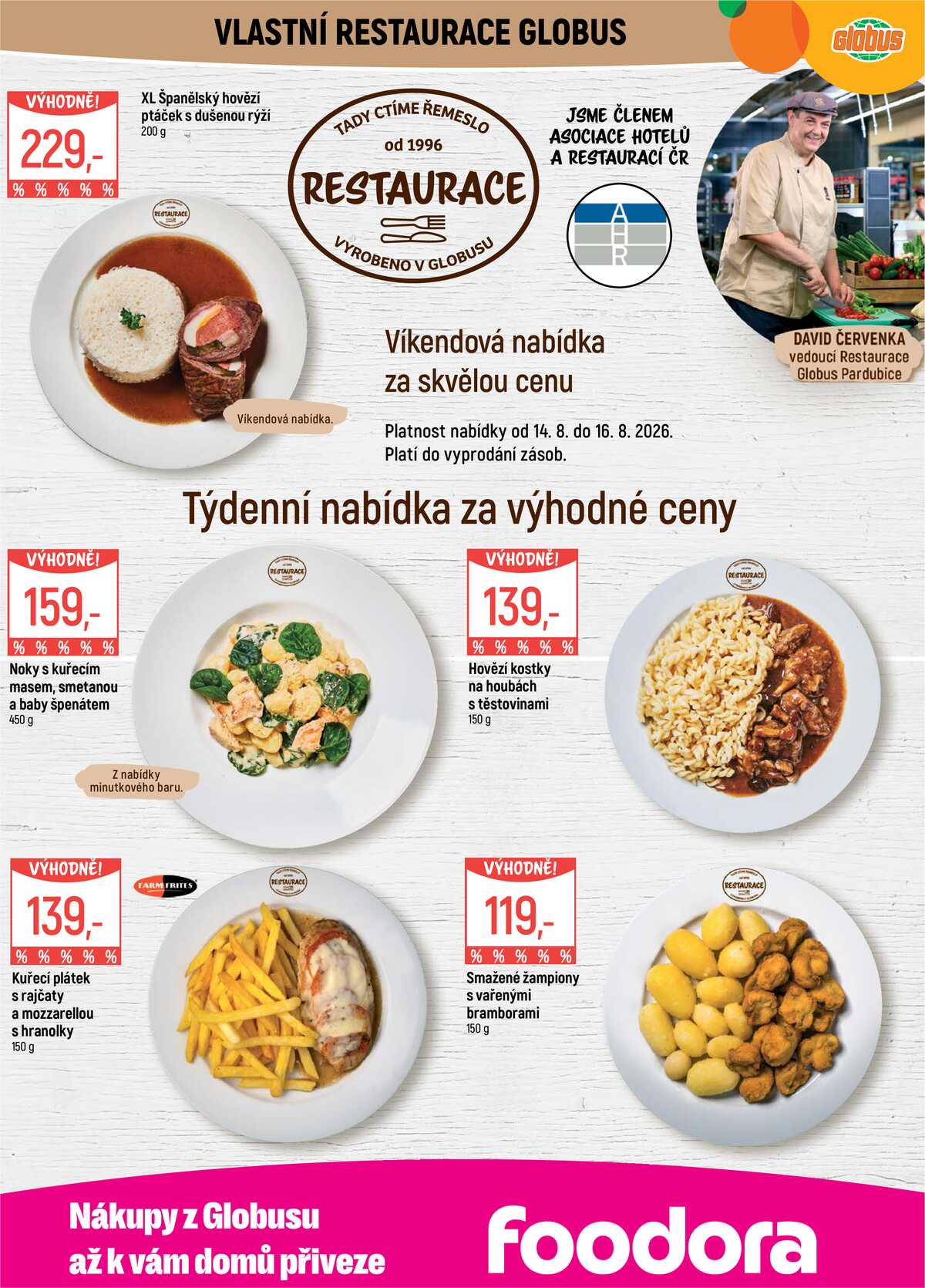 Akční leták Globus 12.8. - 18.8.2026 - Globus Pardubice strana 8