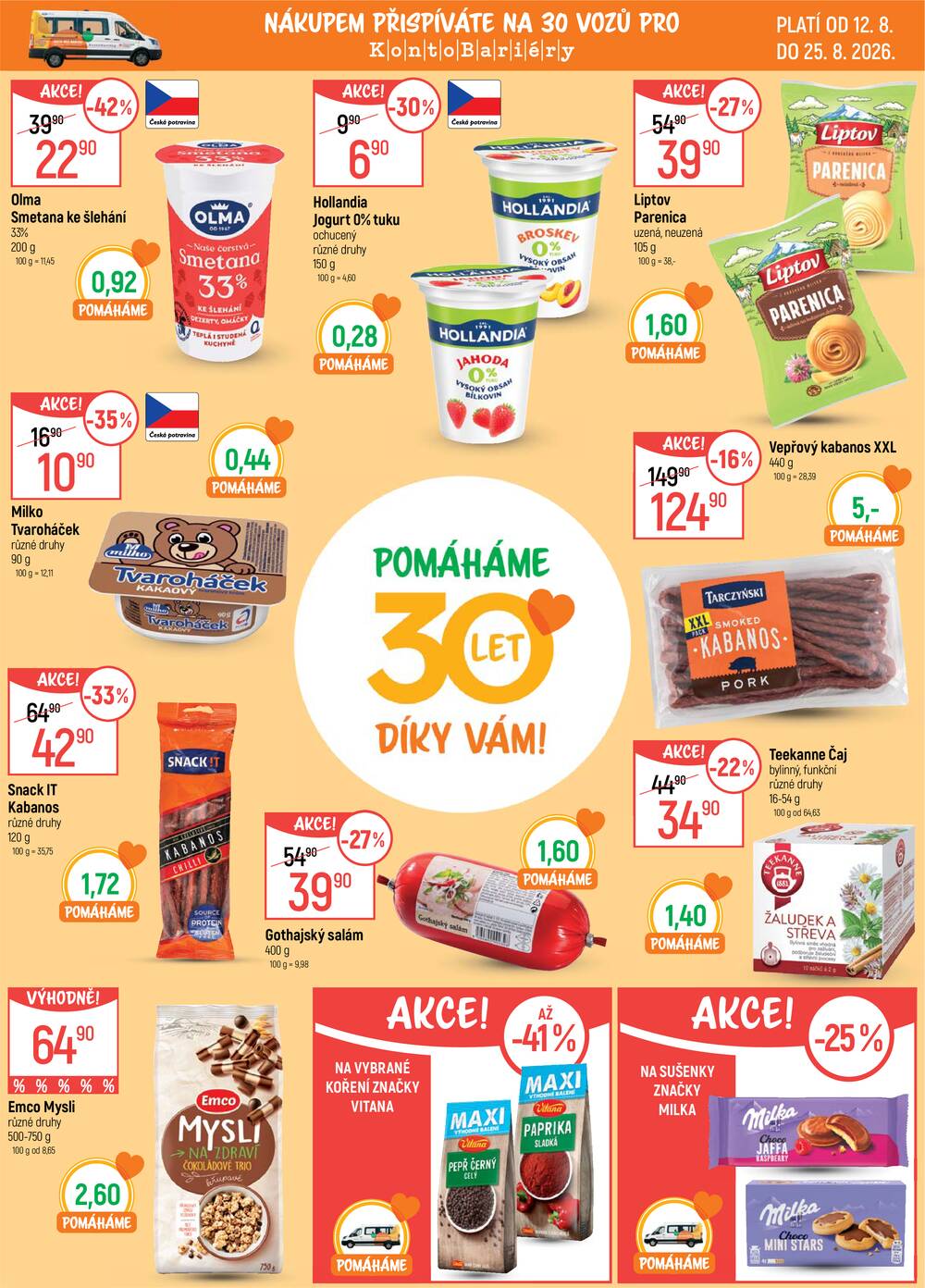 Akční leták Globus 12.8. - 18.8.2026 - Globus Brno Ivanovice