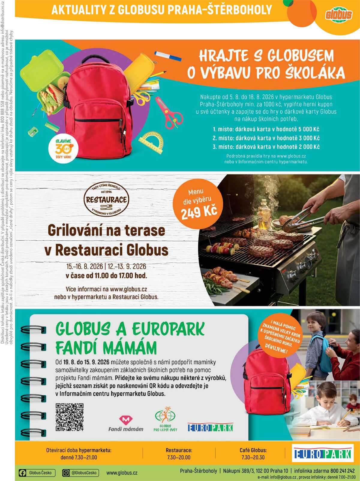 Akční leták Globus 12.8. - 18.8.2026 - Globus Praha - Štěrboholy strana 36