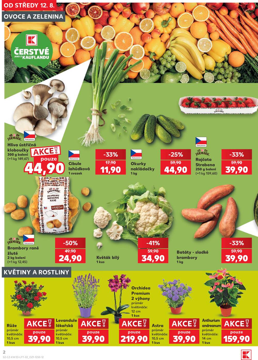 Leták Kaufland - Kaufland 12.8. - 18.8. - Kaufland - Praha 12 (Modřany) - strana 2 Leták Kaufland - Kaufland 12.8. - 18.8. - Kaufland - Praha 12 (Modřany) - strana 2