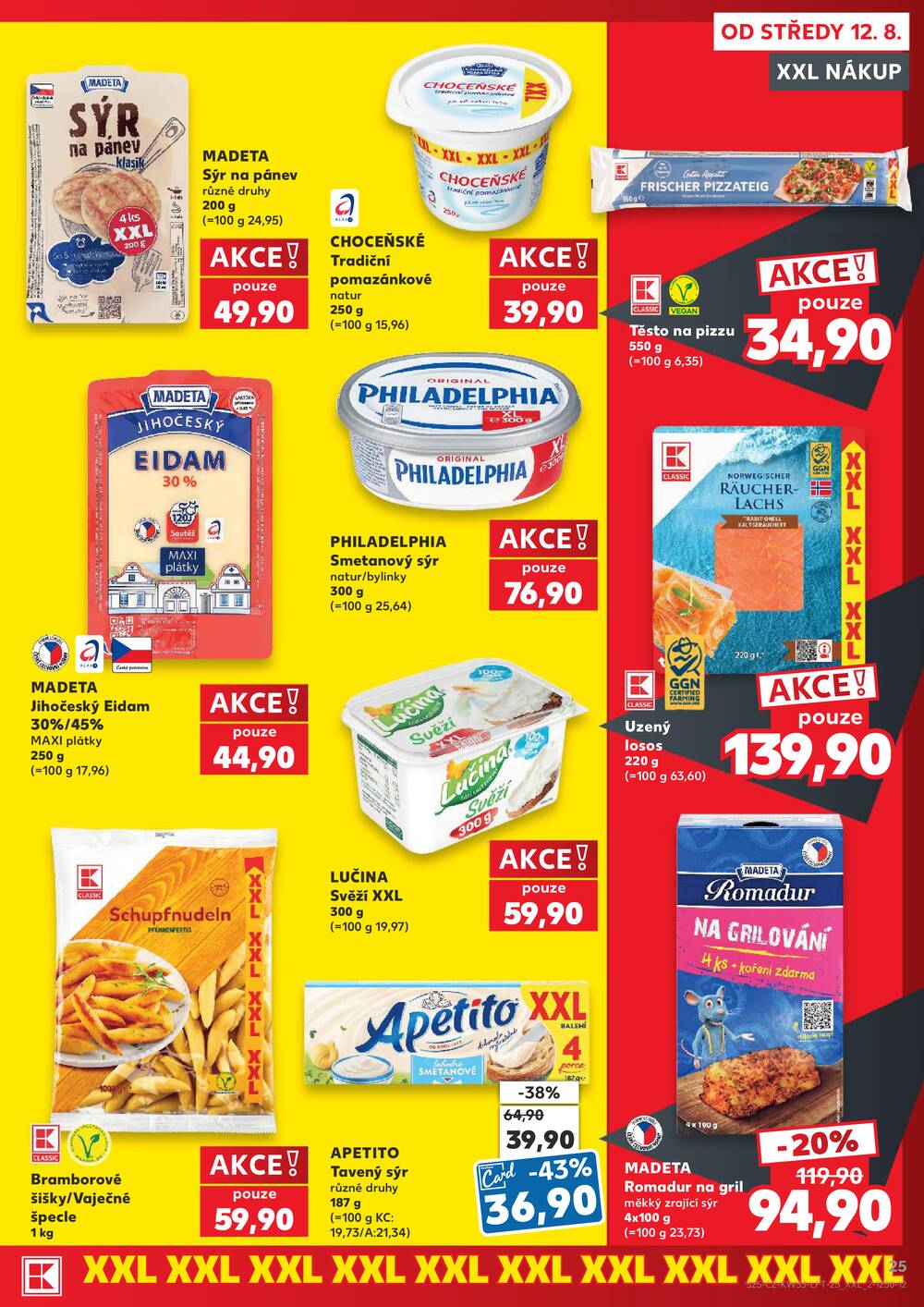 Kaufland 12.8. - 18.8. - Kaufland - Veselí nad Lužnicí - Budějovická