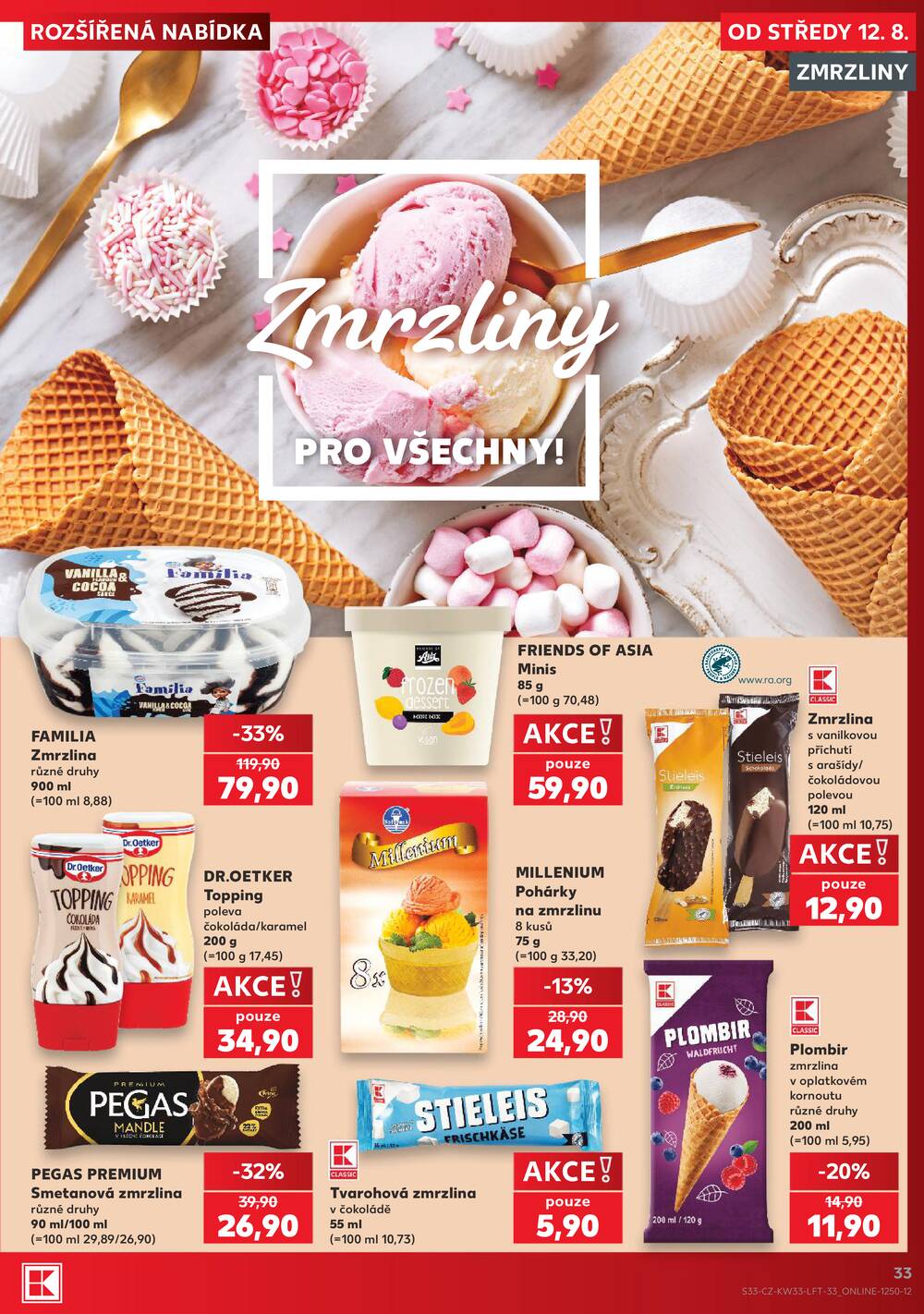 Kaufland 12.8. - 18.8. - Kaufland - Teplice (Čs. Dobrovolců)