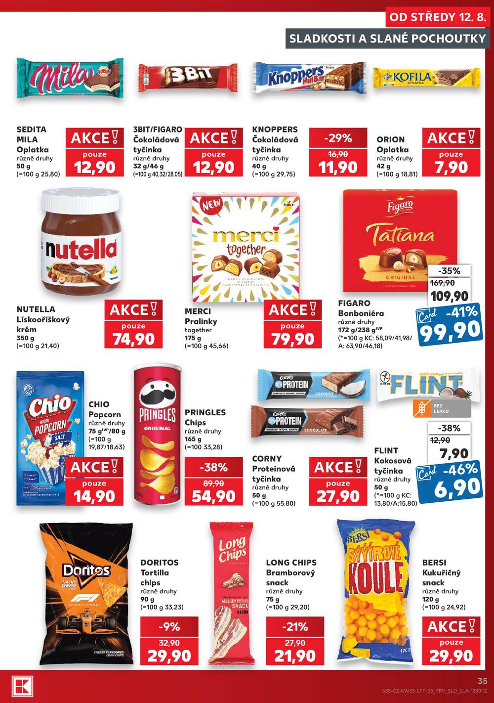 Kaufland 12.8. - 18.8. - Kaufland - Teplice (Čs. Dobrovolců)