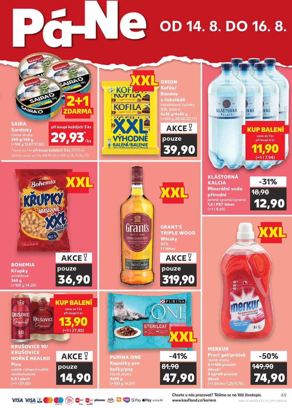 Kaufland 12.8. - 18.8. - Kaufland - Vyškov