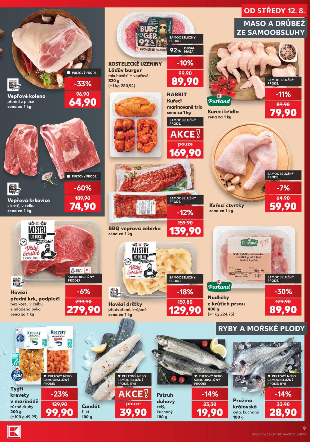 Kaufland 12.8. - 18.8. - Kaufland - Rychnov nad Kněžnou