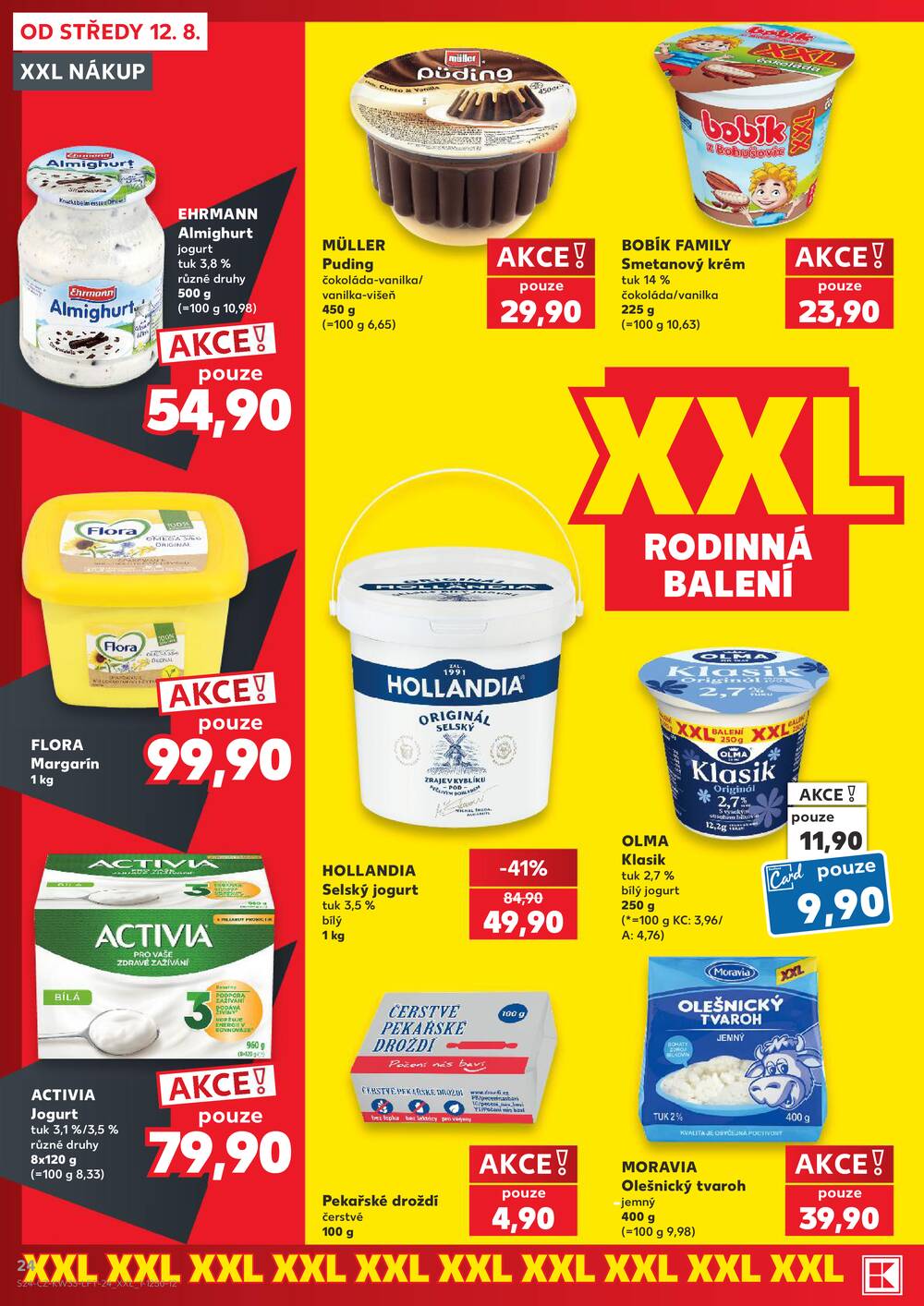 Leták Kaufland - Kaufland 12.8. - 18.8. - Kaufland - Pelhřimov - strana 24
