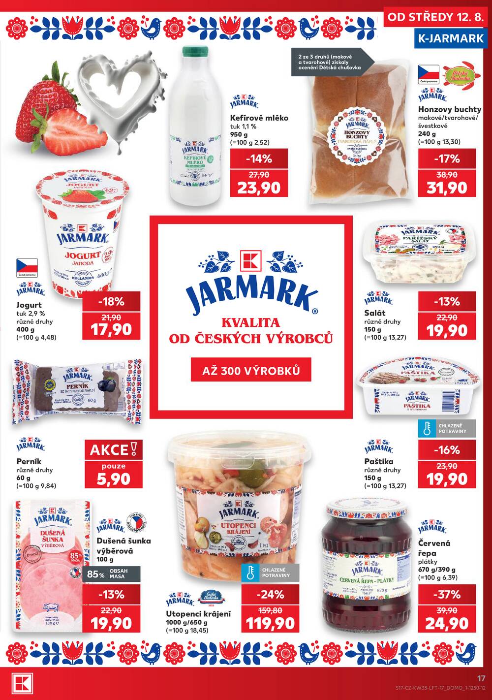 Kaufland 12.8. - 18.8. - Kaufland - Ostrov - Jáchymovská