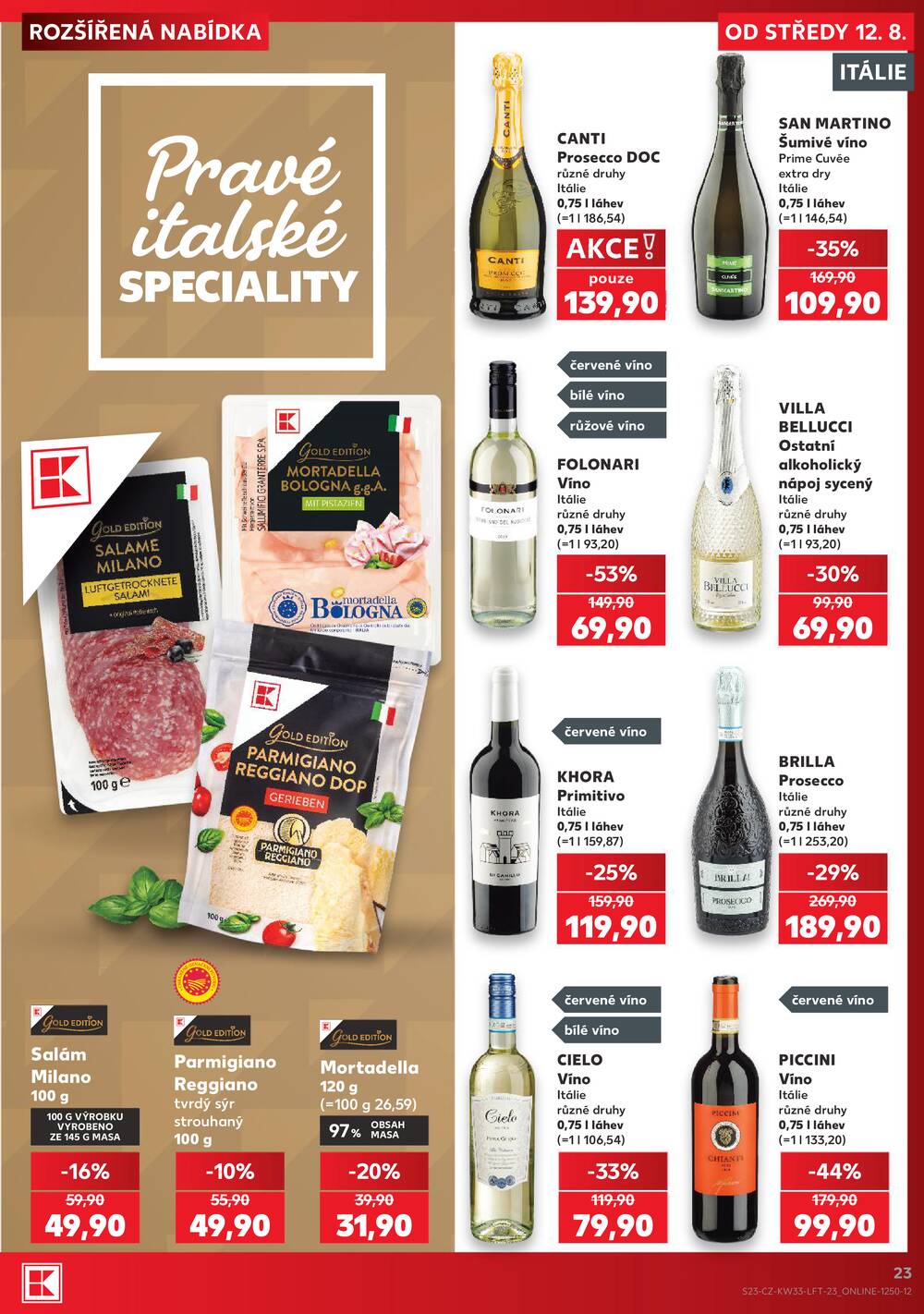 Kaufland 12.8. - 18.8. - Kaufland - Varnsdorf