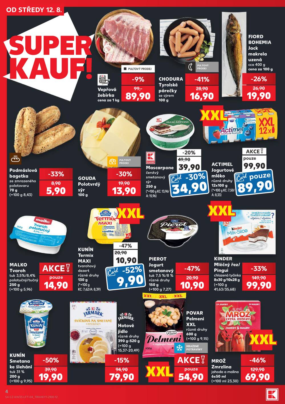 Kaufland 12.8. - 18.8. - Kaufland - Ústí nad Labem (Okružní)