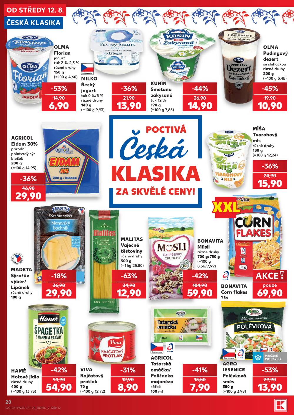 Leták Kaufland - Kaufland 12.8. - 18.8. - Kaufland - Opava - Kateřinky - strana 20