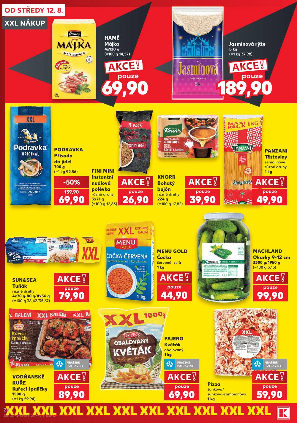 Leták Kaufland - Kaufland 12.8. - 18.8. - Kaufland - Chomutov - centrum - strana 26