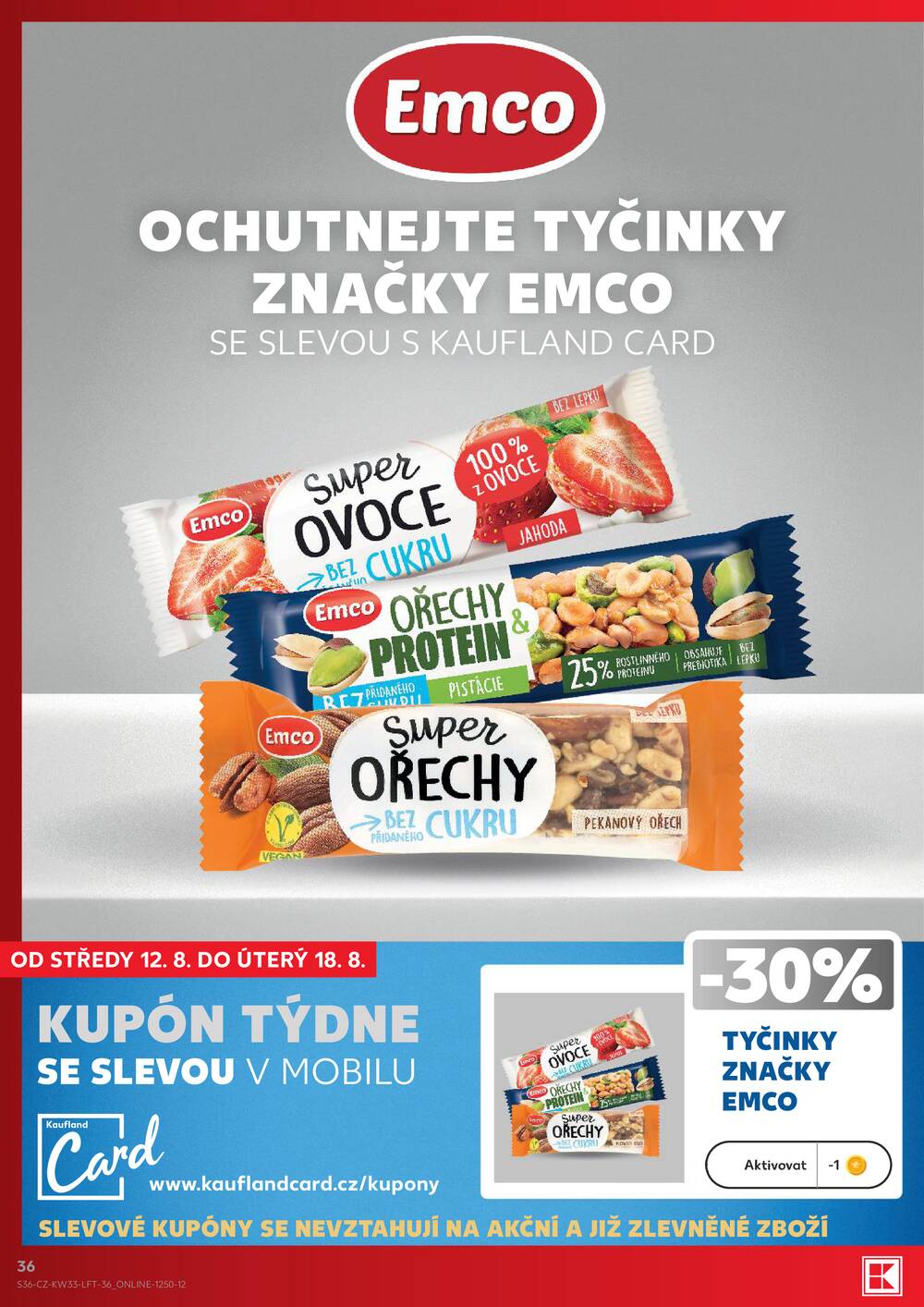Leták Kaufland - Kaufland 12.8. - 18.8. - Kaufland - Chomutov - centrum - strana 36 Leták Kaufland - Kaufland 12.8. - 18.8. - Kaufland - Chomutov - centrum - strana 36