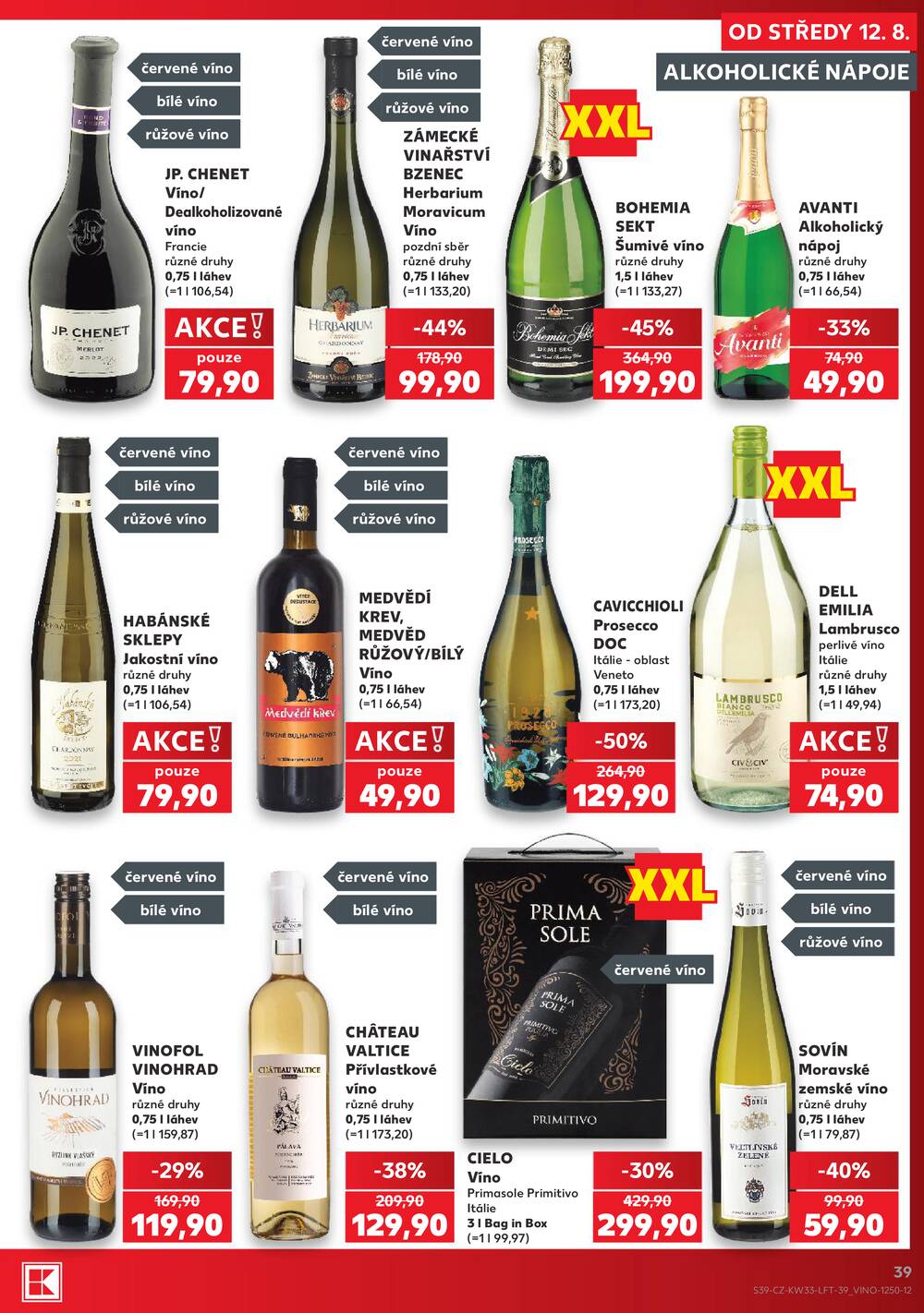 Kaufland 12.8. - 18.8. - Kaufland - Chomutov - centrum