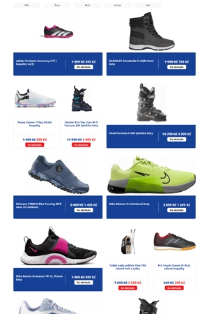 Intersport Boty - 9. 8. 2026