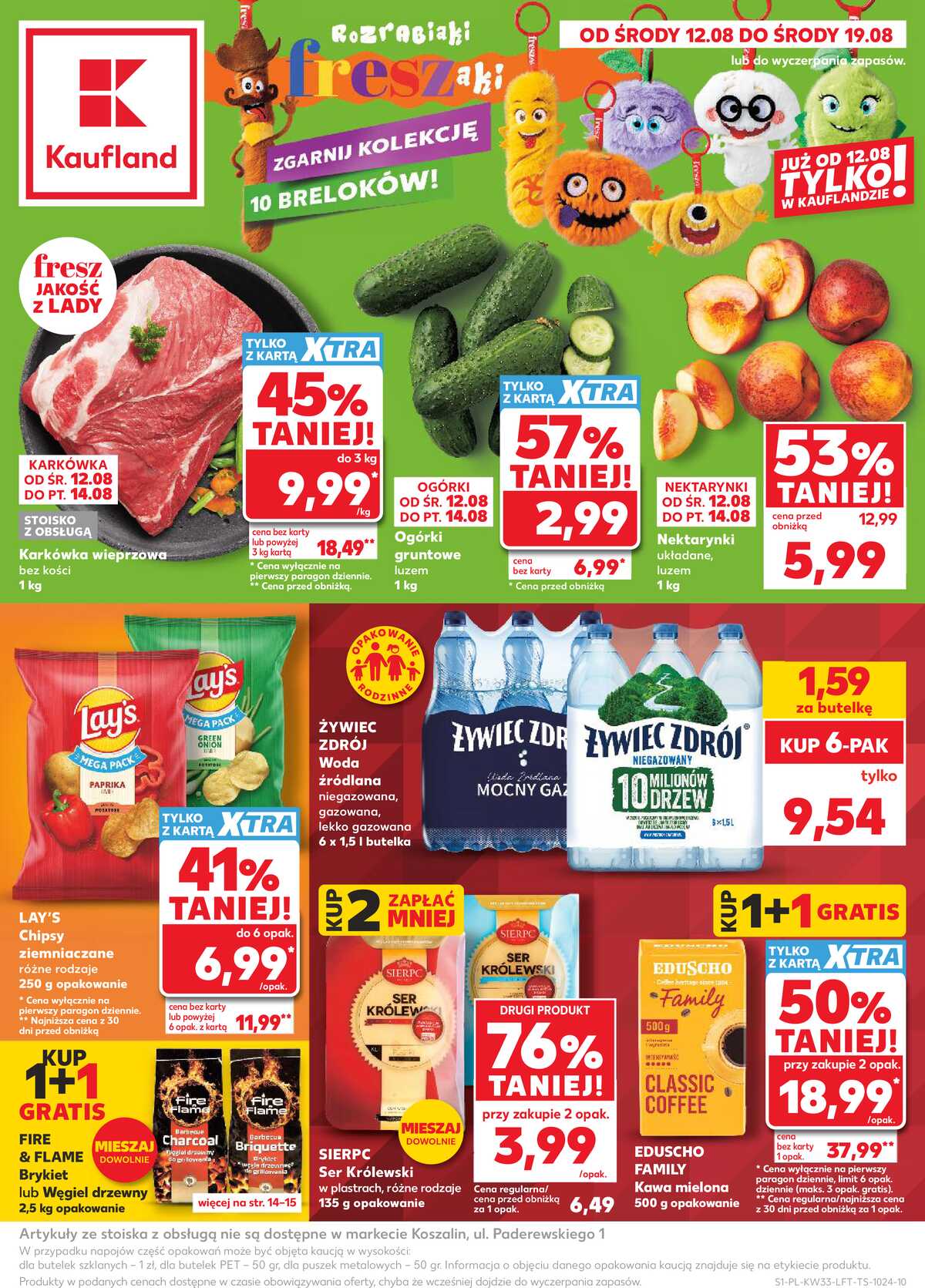 Leták Kaufland Polsko 12.8.-19.8.2026 - Týdenní zpravodaj strana 1