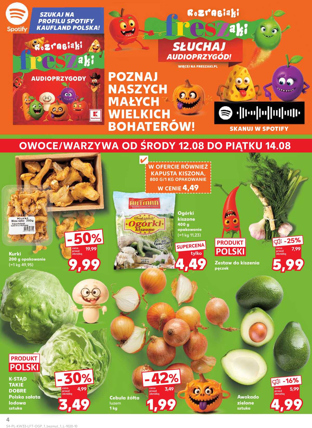 Leták Kaufland Polsko 12.8.-19.8.2026 - Týdenní zpravodaj strana 4