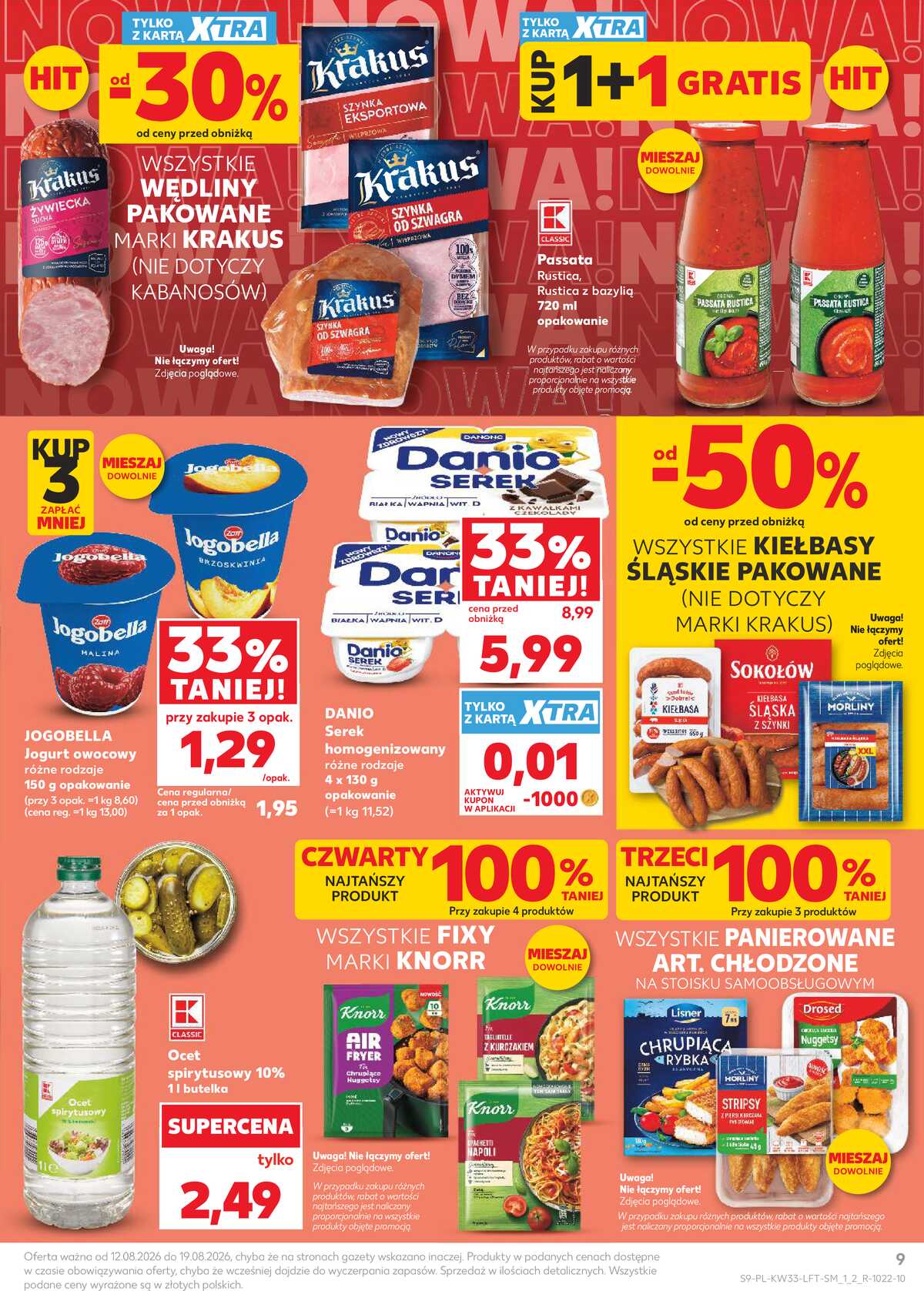 Leták Kaufland Polsko 12.8.-19.8.2026 - Týdenní zpravodaj strana 9