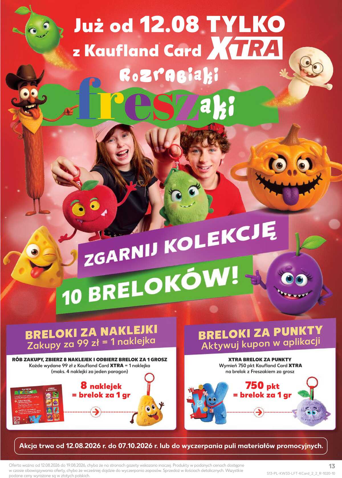 Leták Kaufland Polsko 12.8.-19.8.2026 - Týdenní zpravodaj strana 13