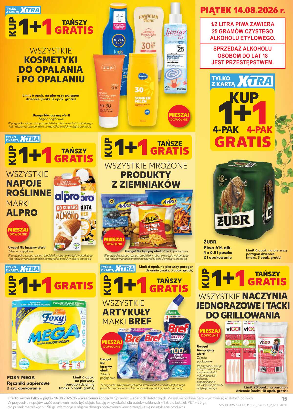Leták Kaufland Polsko 12.8.-19.8.2026 - Týdenní zpravodaj strana 15
