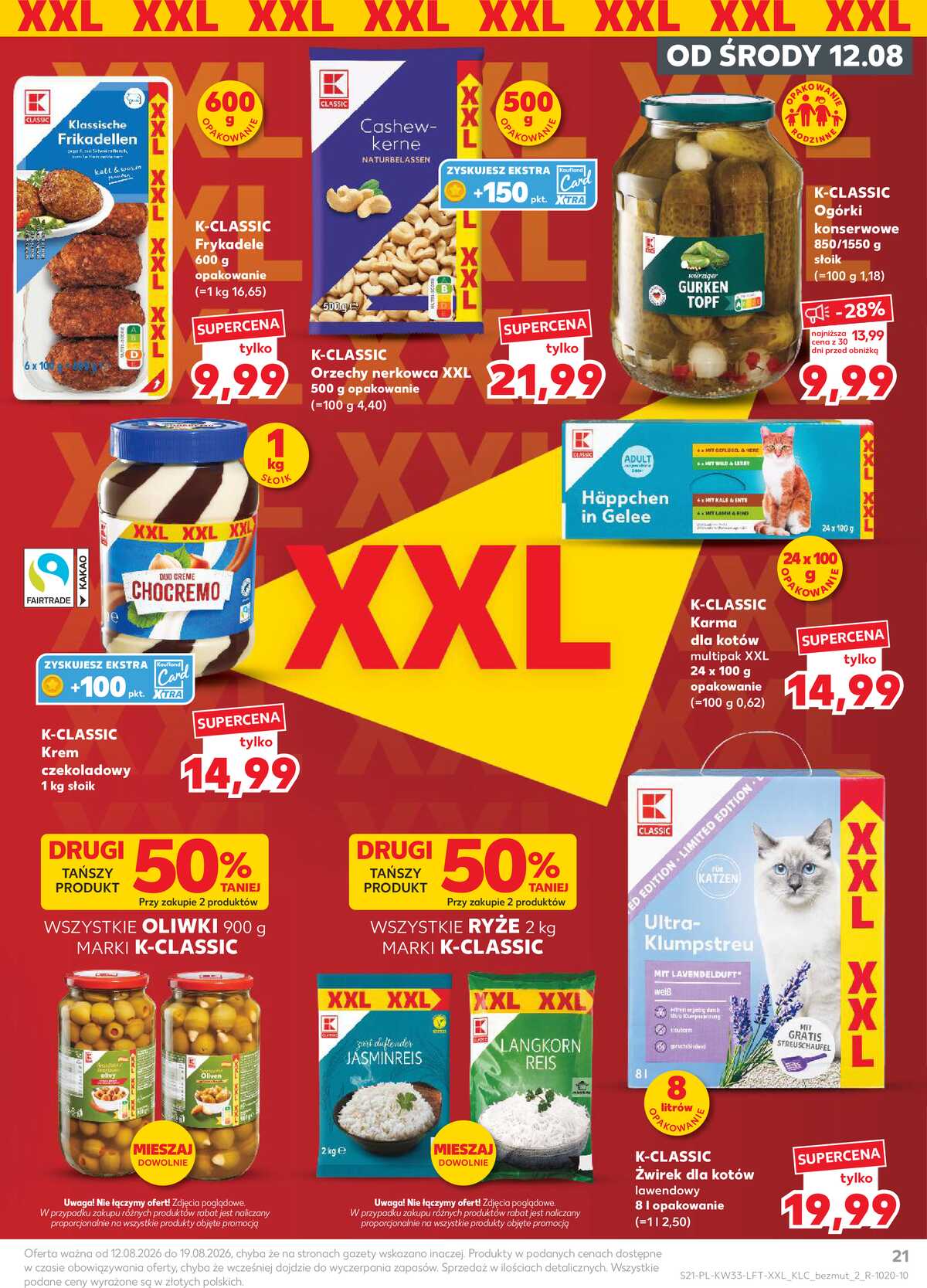Leták Kaufland Polsko 12.8.-19.8.2026 - Týdenní zpravodaj strana 21