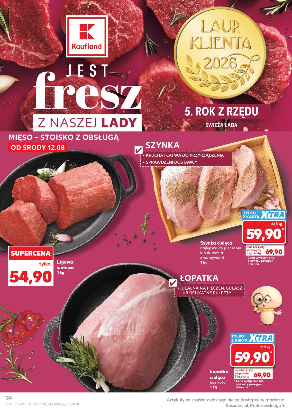 Leták Kaufland Polsko 12.8.-19.8.2026 - Týdenní zpravodaj strana 24