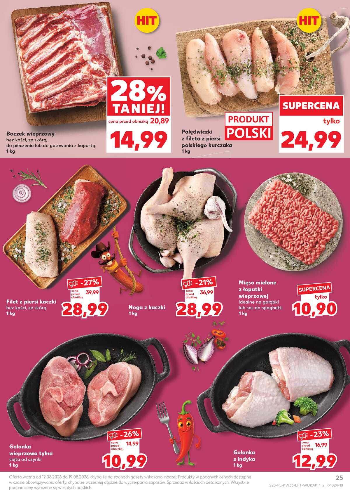 Leták Kaufland Polsko 12.8.-19.8.2026 - Týdenní zpravodaj strana 25