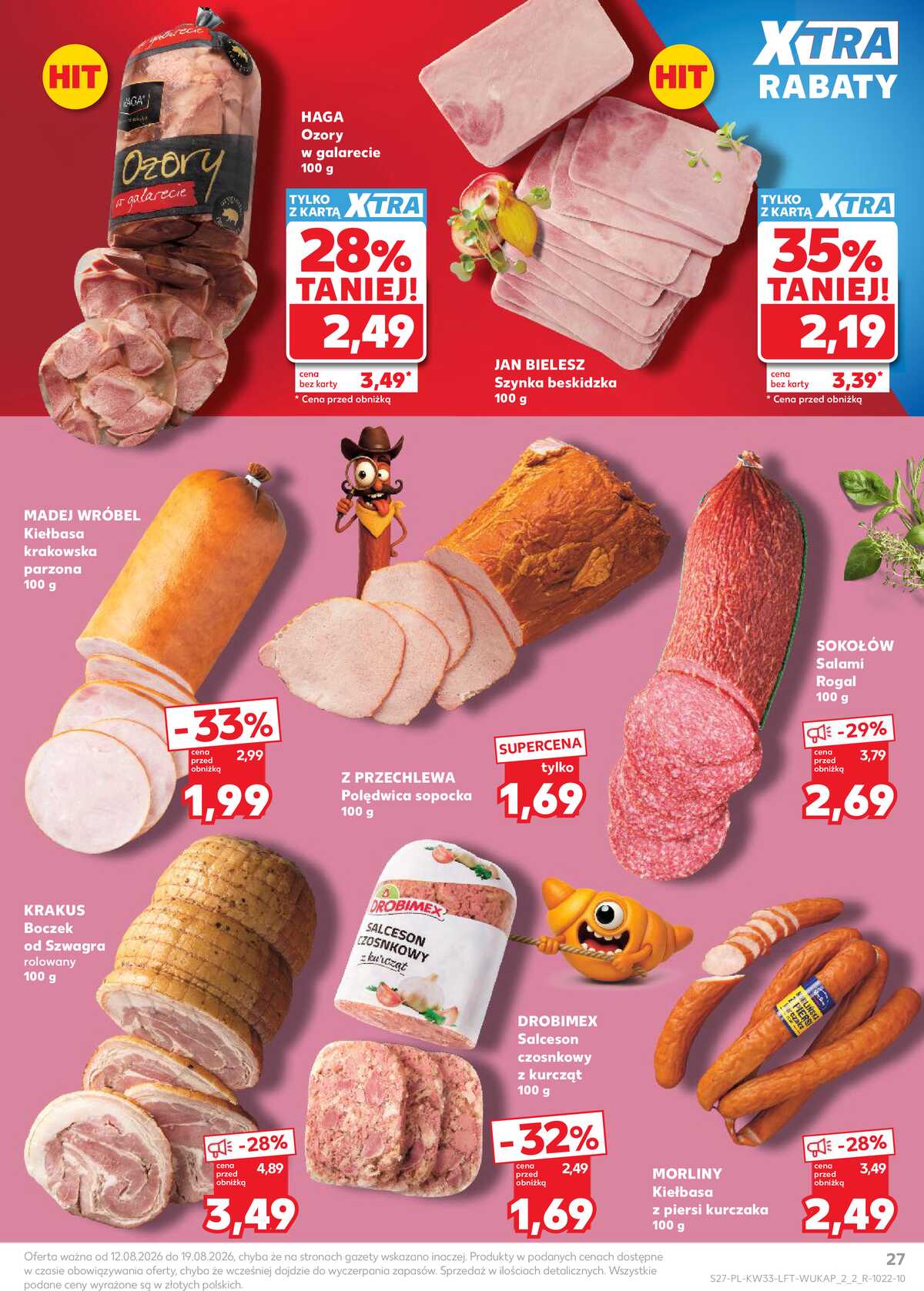 Leták Kaufland Polsko 12.8.-19.8.2026 - Týdenní zpravodaj strana 27