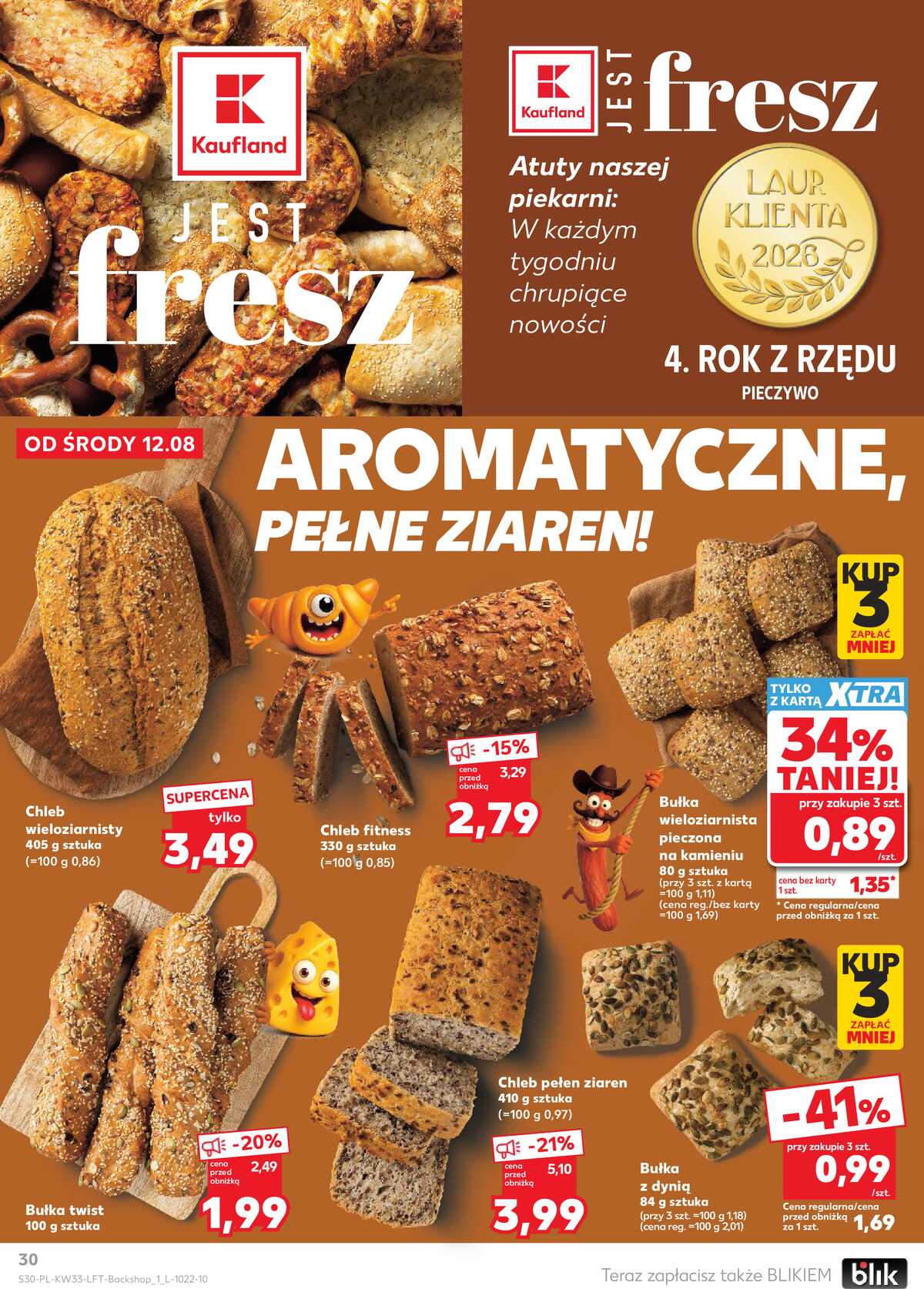 Leták Kaufland Polsko 12.8.-19.8.2026 - Týdenní zpravodaj strana 30