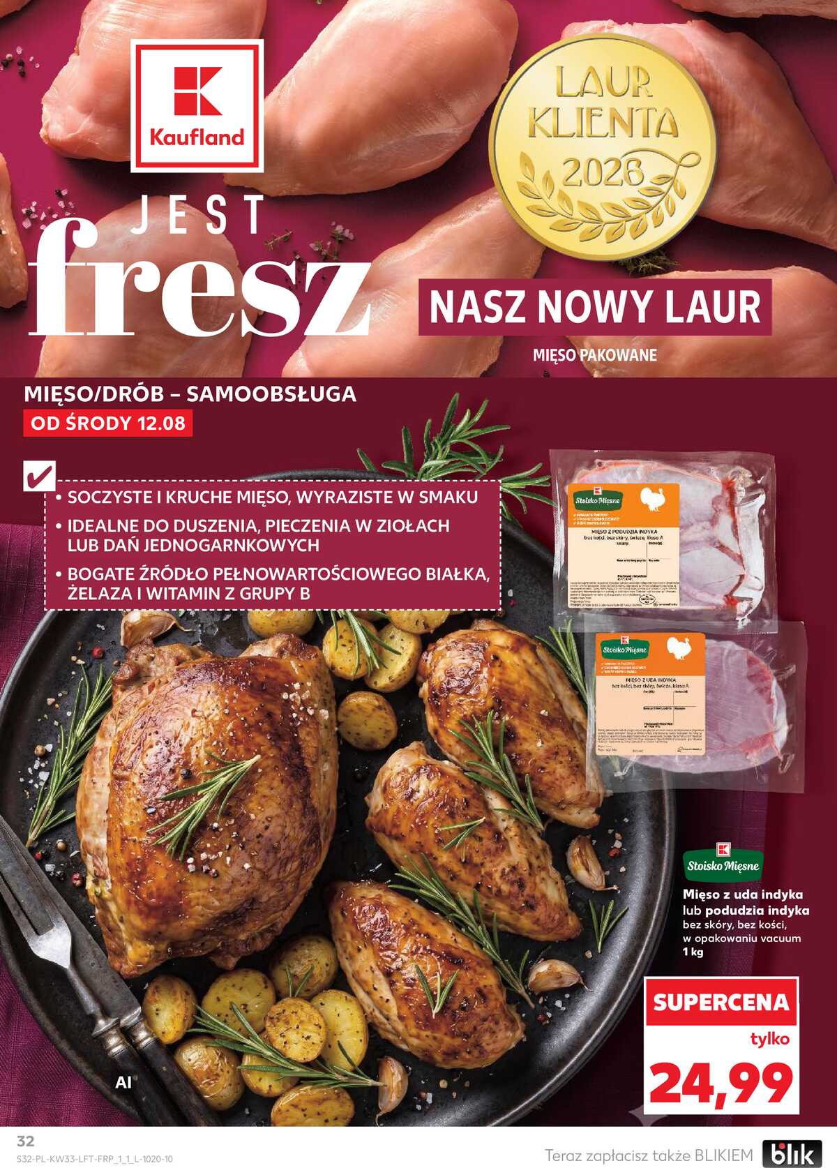Leták Kaufland Polsko 12.8.-19.8.2026 - Týdenní zpravodaj strana 32