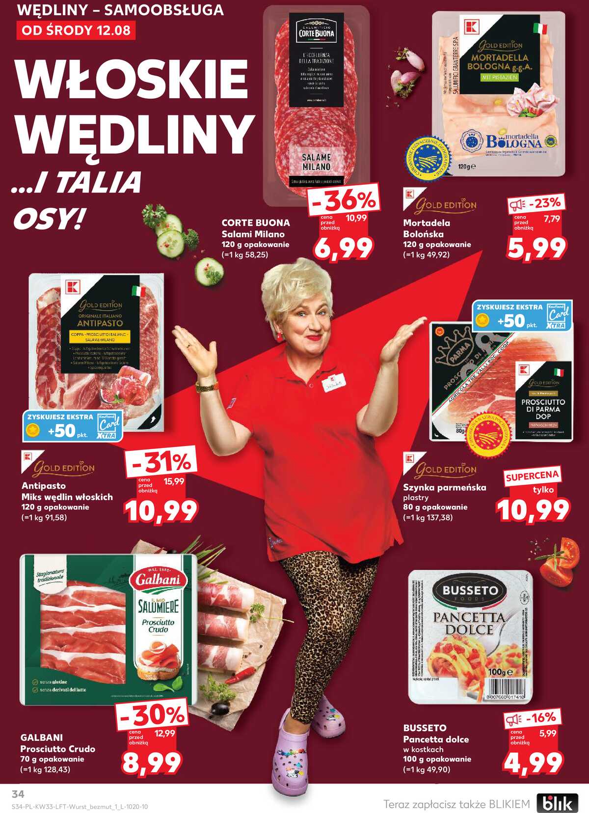 Leták Kaufland Polsko 12.8.-19.8.2026 - Týdenní zpravodaj strana 34