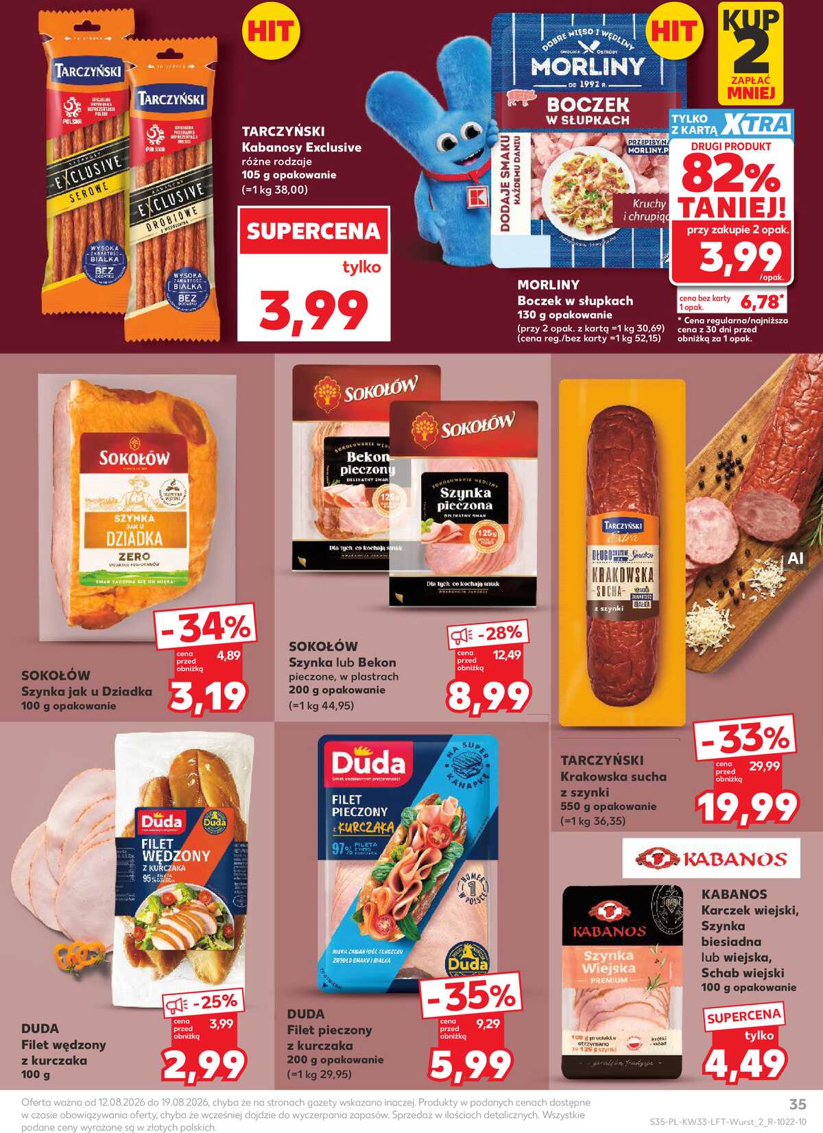 Leták Kaufland Polsko 12.8.-19.8.2026 - Týdenní zpravodaj strana 35