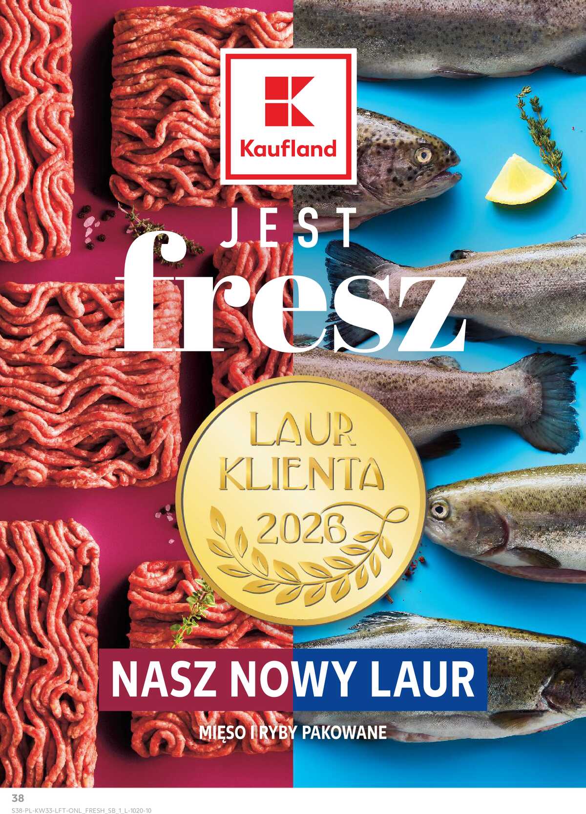 Leták Kaufland Polsko 12.8.-19.8.2026 - Týdenní zpravodaj strana 38