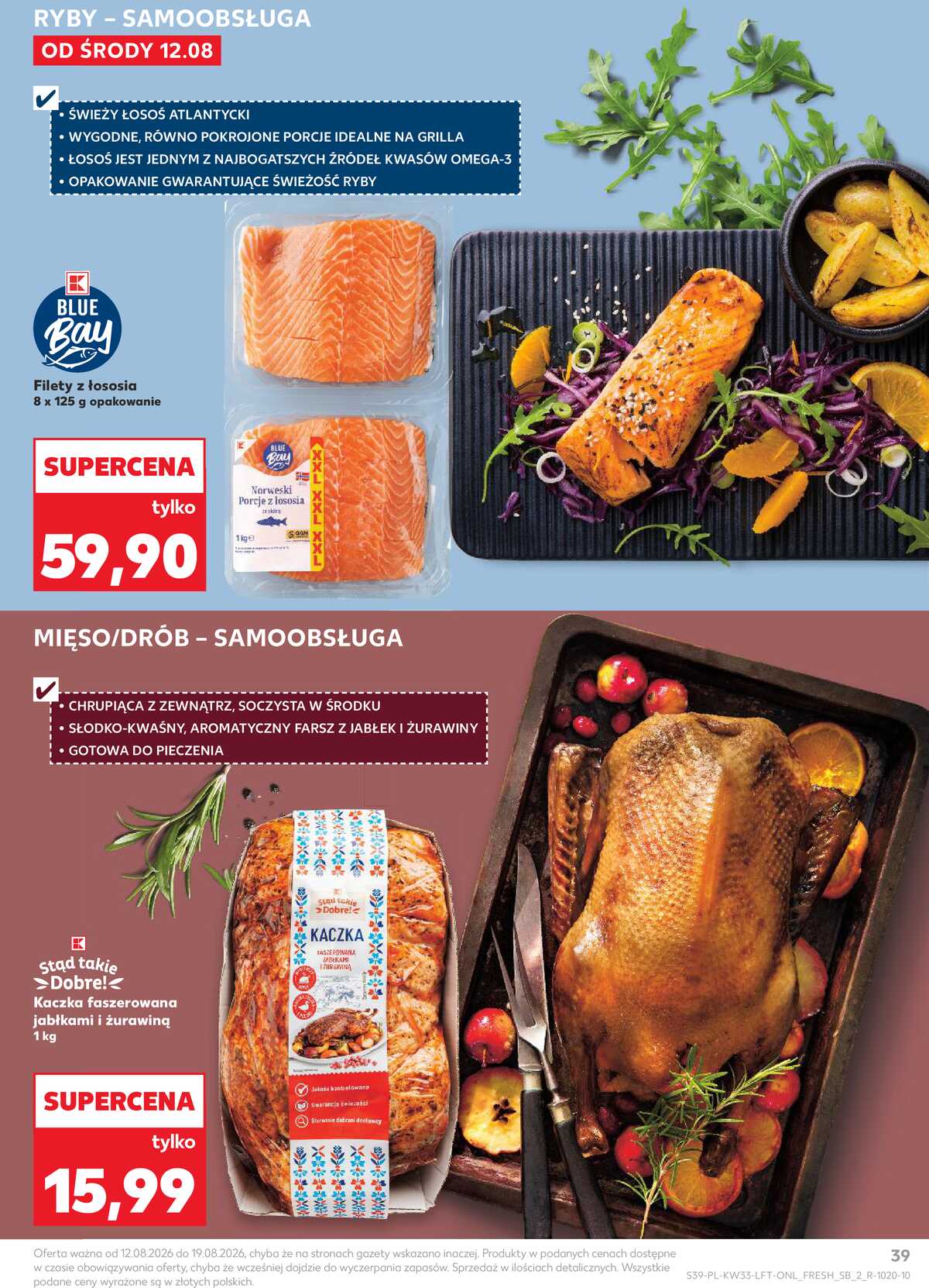 Leták Kaufland Polsko 12.8.-19.8.2026 - Týdenní zpravodaj strana 39