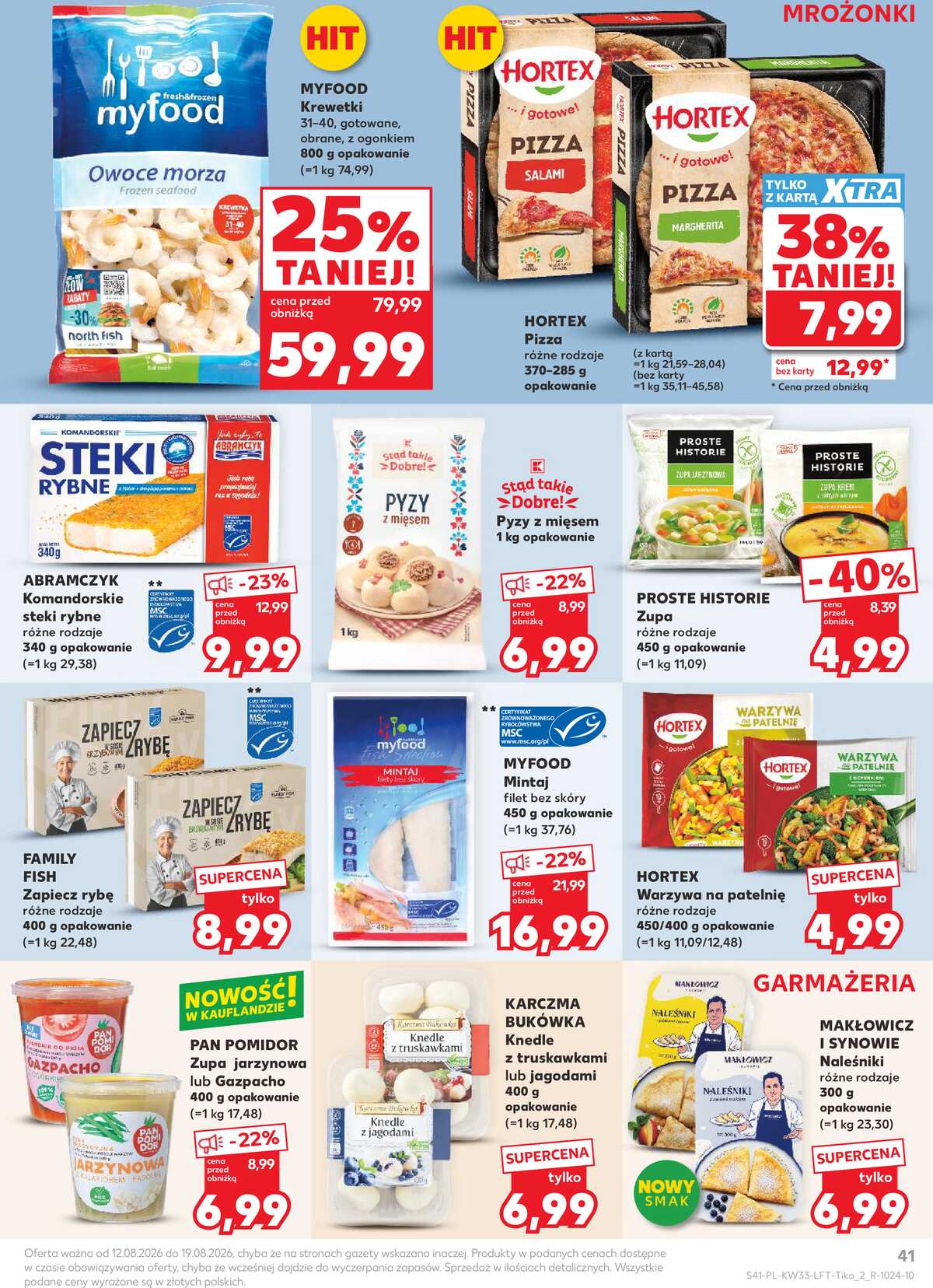 Leták Kaufland Polsko 12.8.-19.8.2026 - Týdenní zpravodaj strana 41