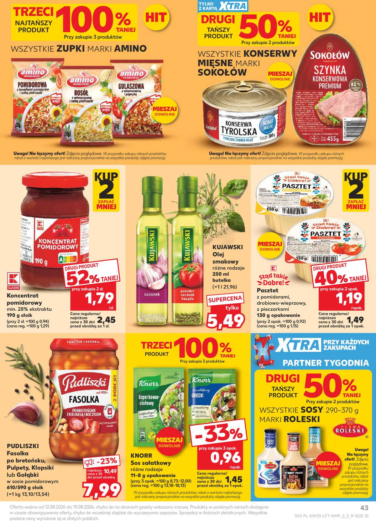 Leták Kaufland Polsko 12.8.-19.8.2026 - Týdenní zpravodaj strana 43