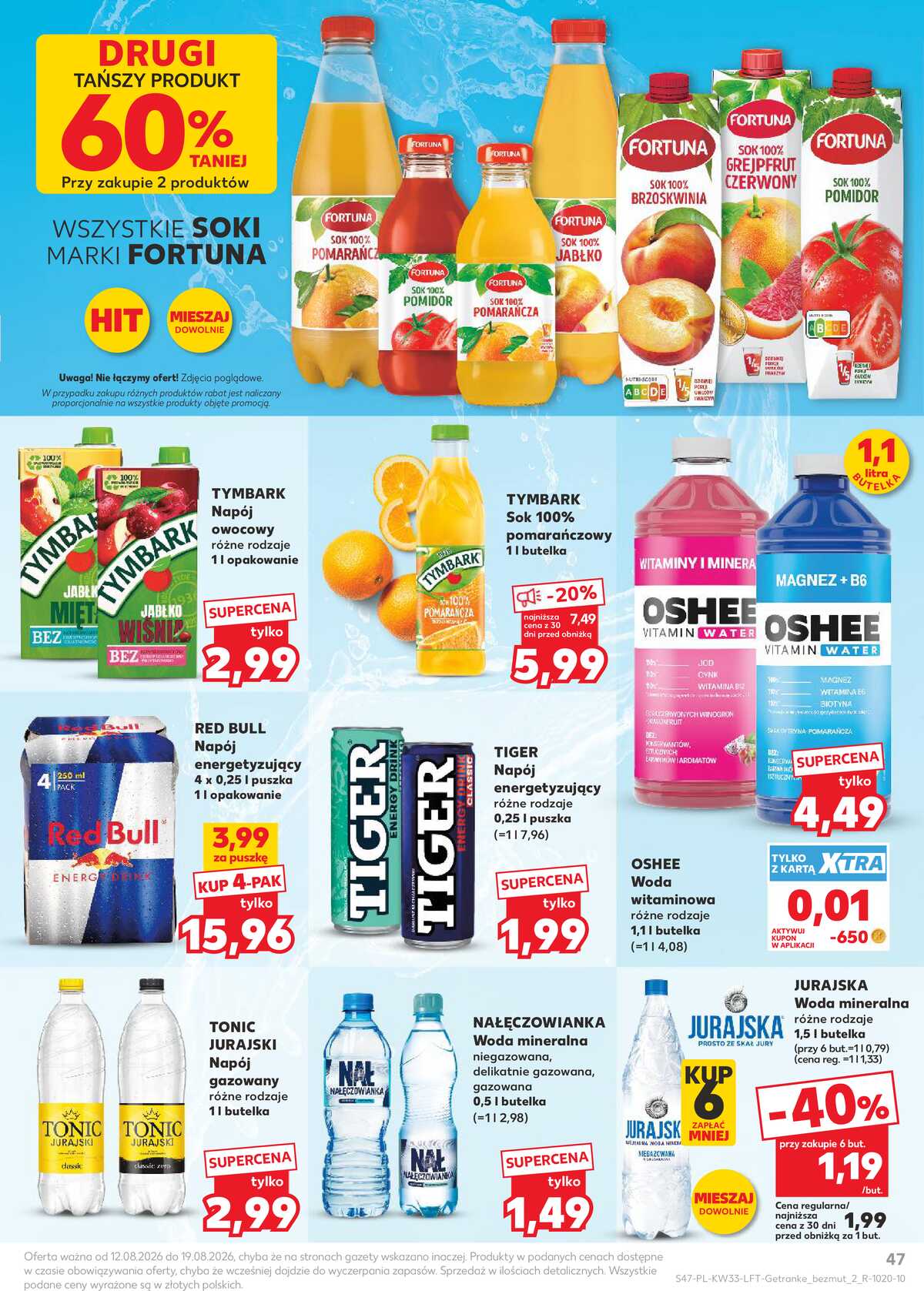 Leták Kaufland Polsko 12.8.-19.8.2026 - Týdenní zpravodaj strana 47