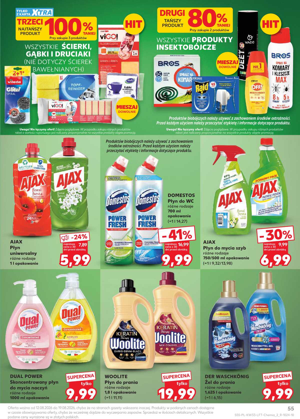 Leták Kaufland Polsko 12.8.-19.8.2026 - Týdenní zpravodaj strana 55