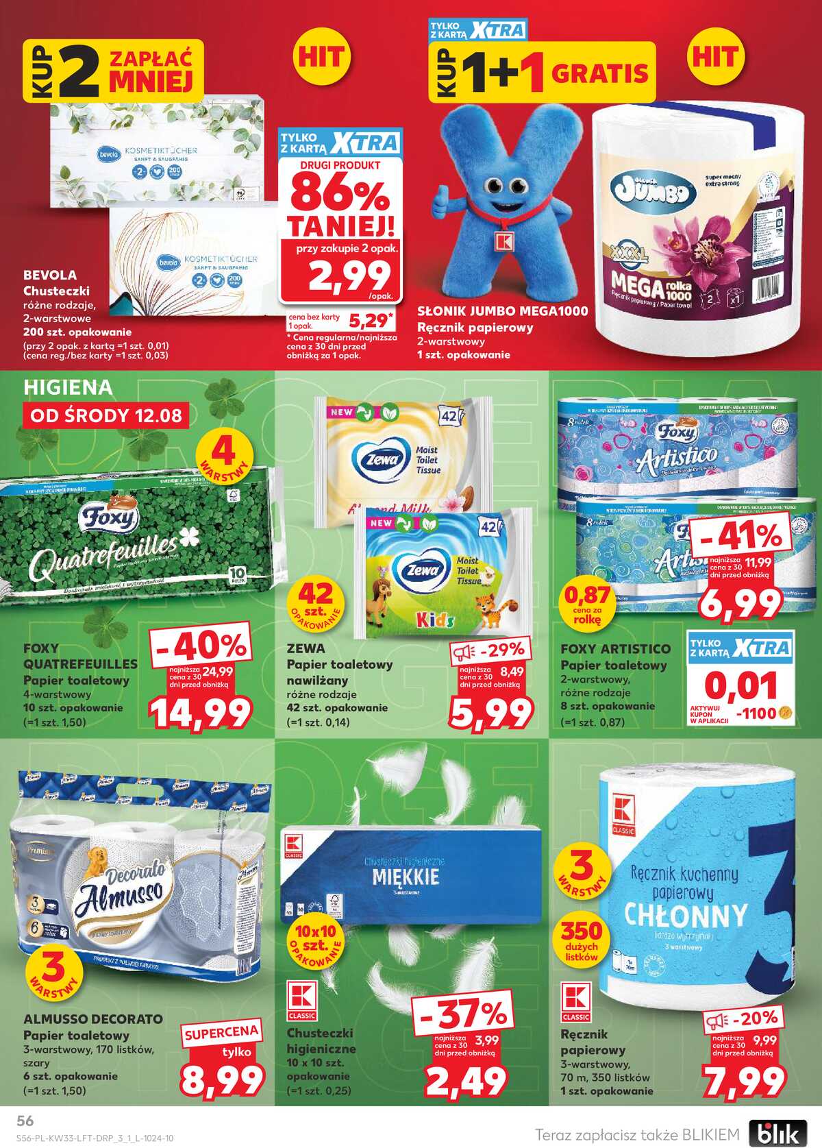 Leták Kaufland Polsko 12.8.-19.8.2026 - Týdenní zpravodaj strana 56
