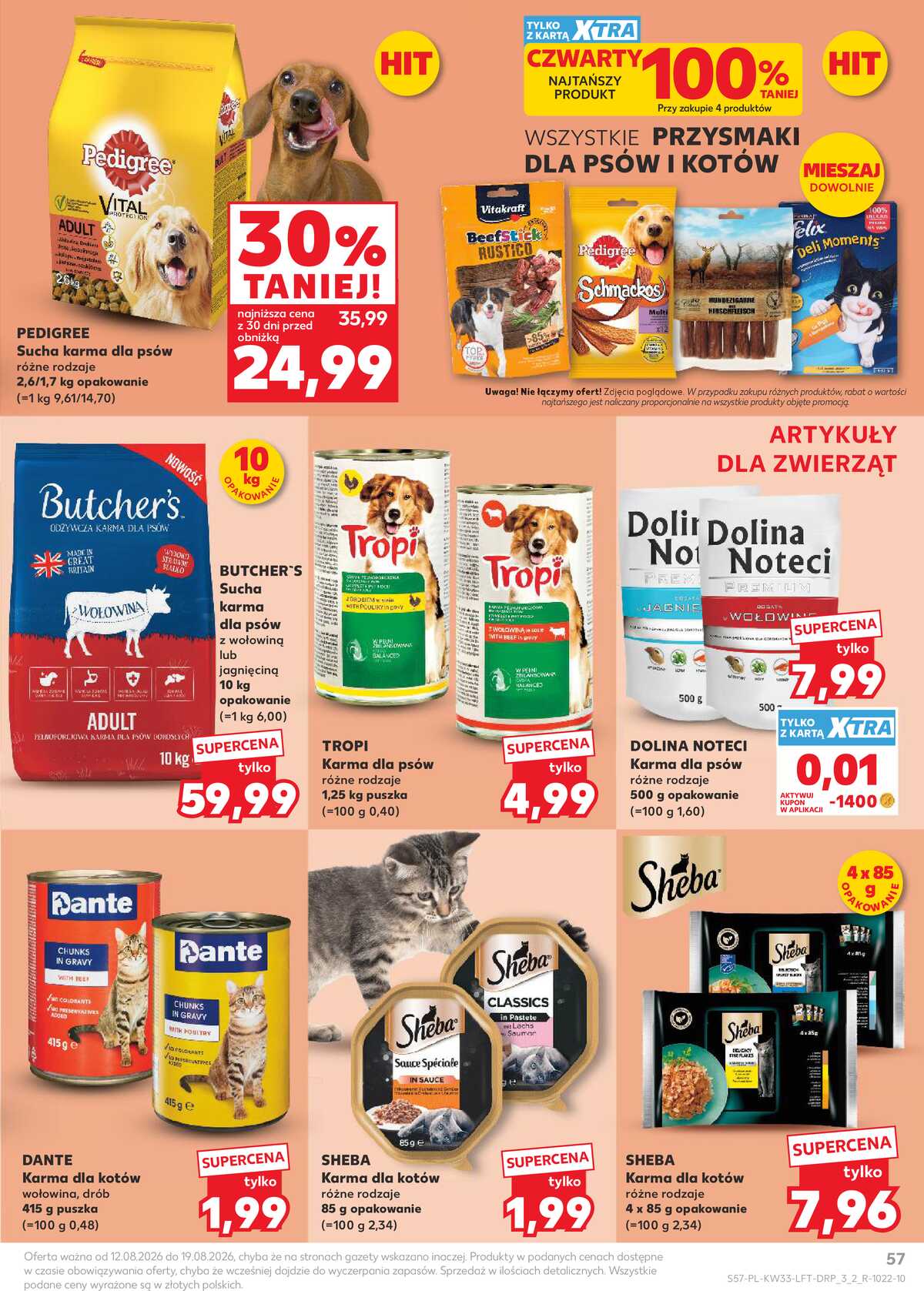 Leták Kaufland Polsko 12.8.-19.8.2026 - Týdenní zpravodaj strana 57