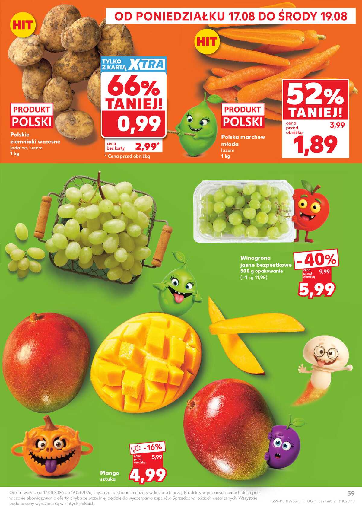Leták Kaufland Polsko 12.8.-19.8.2026 - Týdenní zpravodaj strana 59