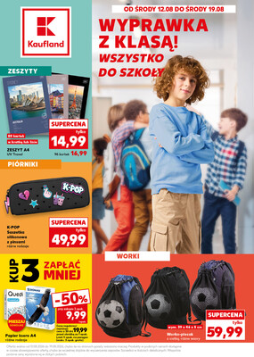 Leták Kaufland Polsko 12.8.-19.8.2026