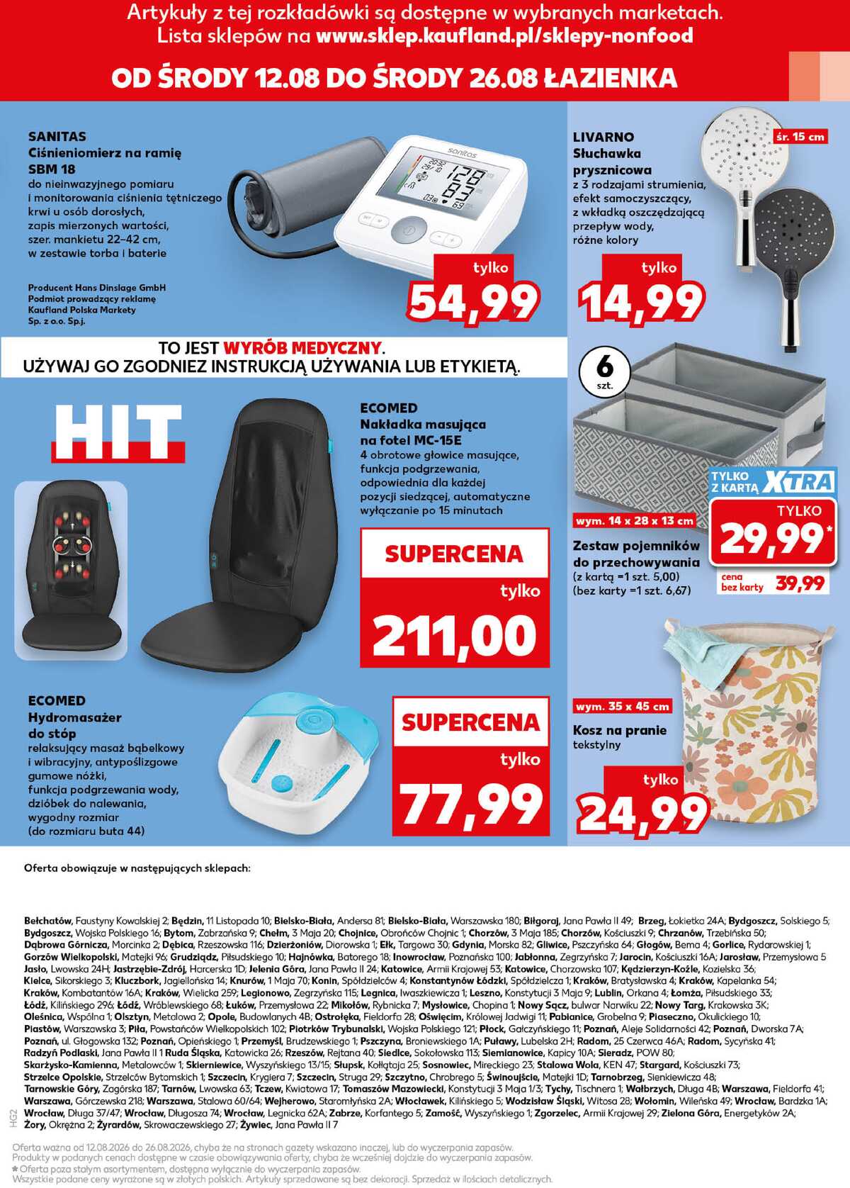 Leták Kaufland Polsko 12.8.-26.8.2026 strana 15