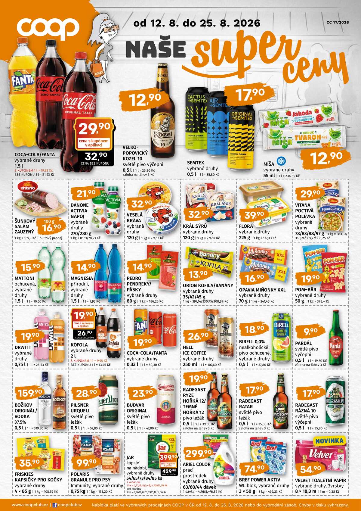 COOP Super cena do 25.8. strana 1