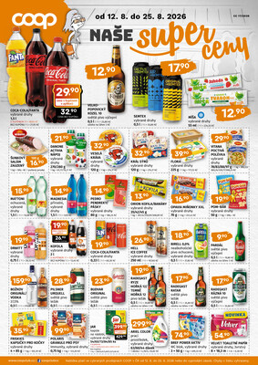 COOP Super cena do 25.8.